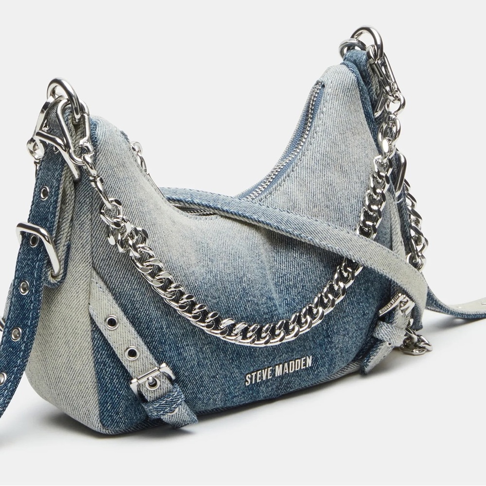 NEW‼️ VITAL DENIM BAG STEVE MADDEN